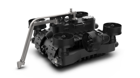 【科技成果】深蓝水下清洗机器人